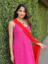 Rosa Strappy Chikankari Kurta